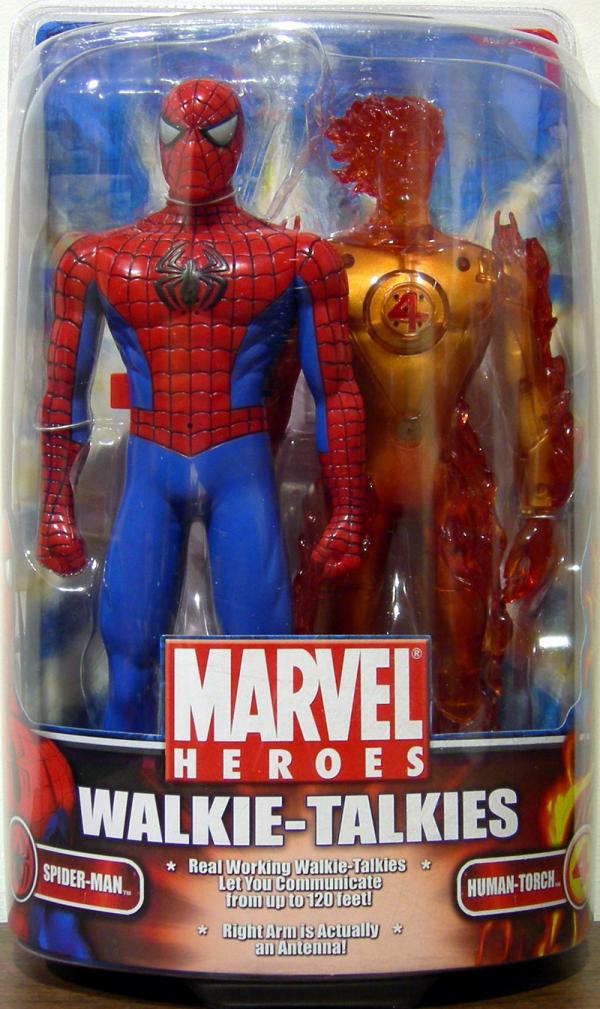 Spider-Man & Human Torch Walkie-Talkies