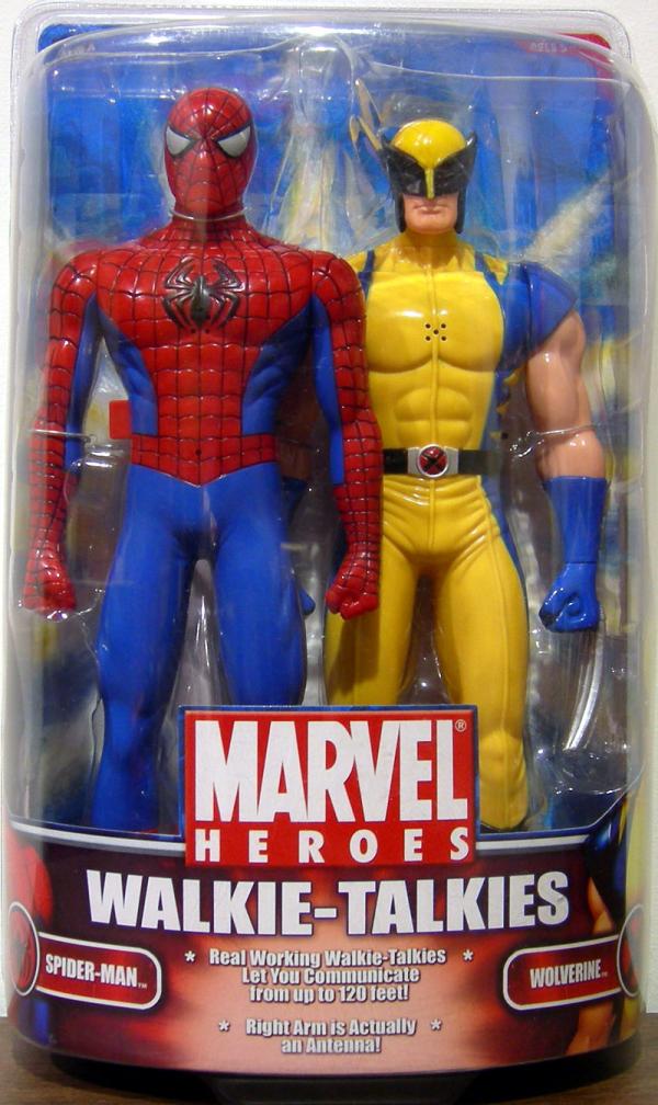 Spider-Man & Wolverine Walkie-Talkies