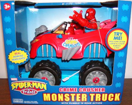 Spider-Man Crime Crusher Monster Truck