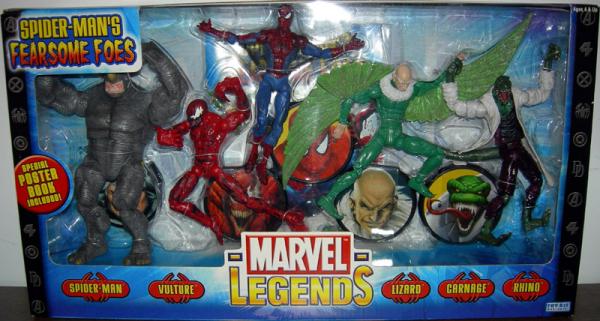 Spider-Man's Fearsome Foes 5-Pack (Marvel Legends)