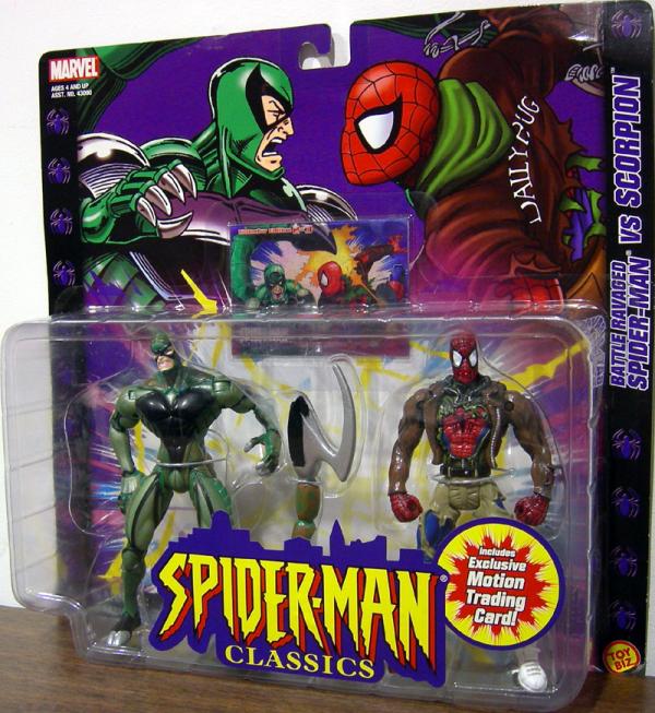 Battle Ravaged Spider-Man vs. Scorpion (Classics)