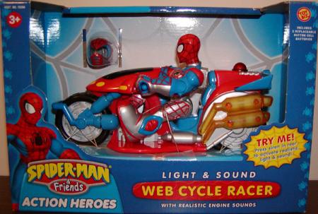 Spider-Man Web Cycle Racer