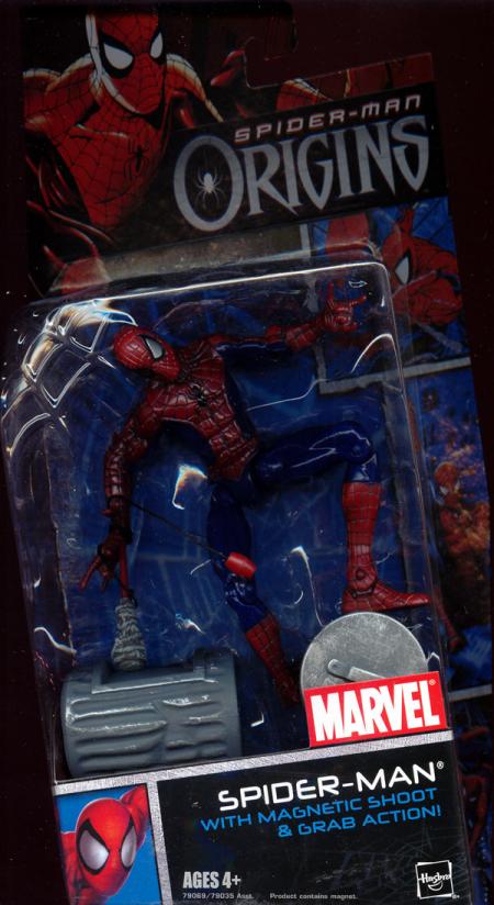 Spider-Man with magnetic shoot & grab action (Spider-Man Origins)