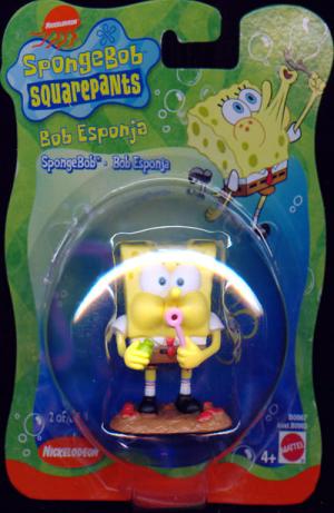 SpongeBob (blowing bubbles)