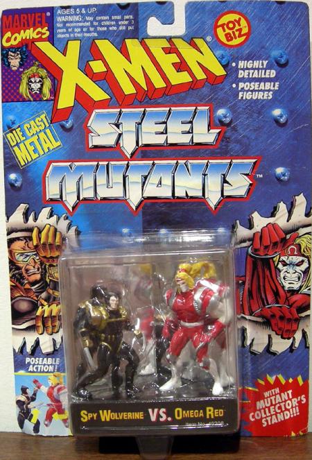 Spy Wolverine vs. Omega Red (Steel Mutants)