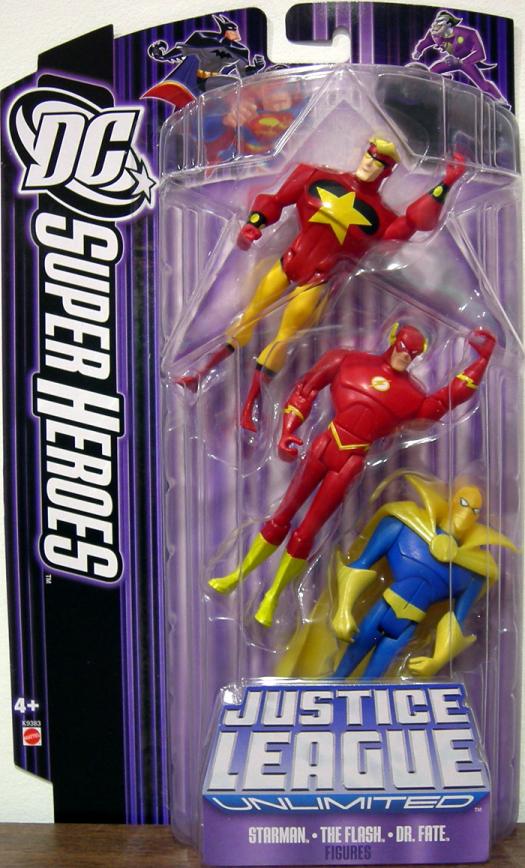Starman, The Flash & Dr. Fate 3-Pack