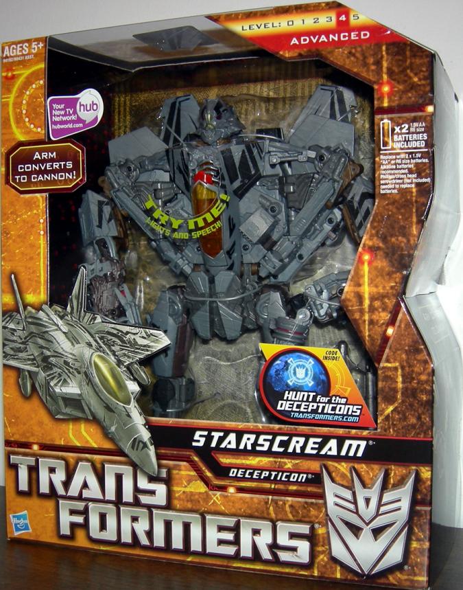 Transformers starscream hot sale hasbro