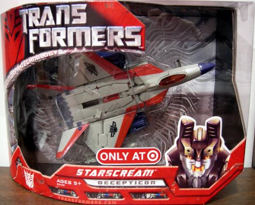 target exclusive starscream