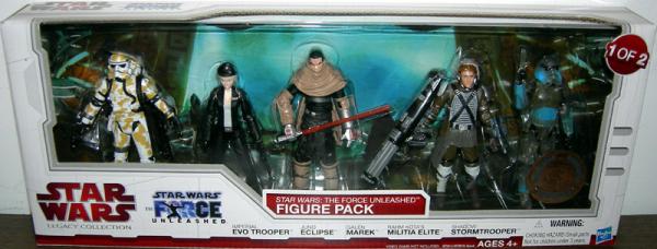 Star Wars: The Force Unleashed Figure Pack (1 of 2)