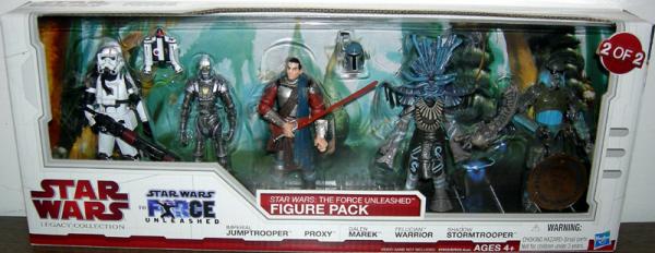 Force unleashed hot sale figures