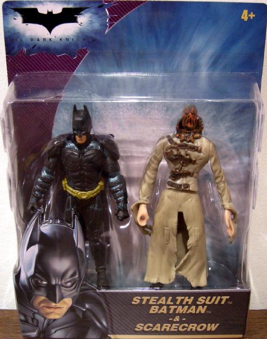 Stealth Suit Batman Scarecrow 2-Pack Dark Knight