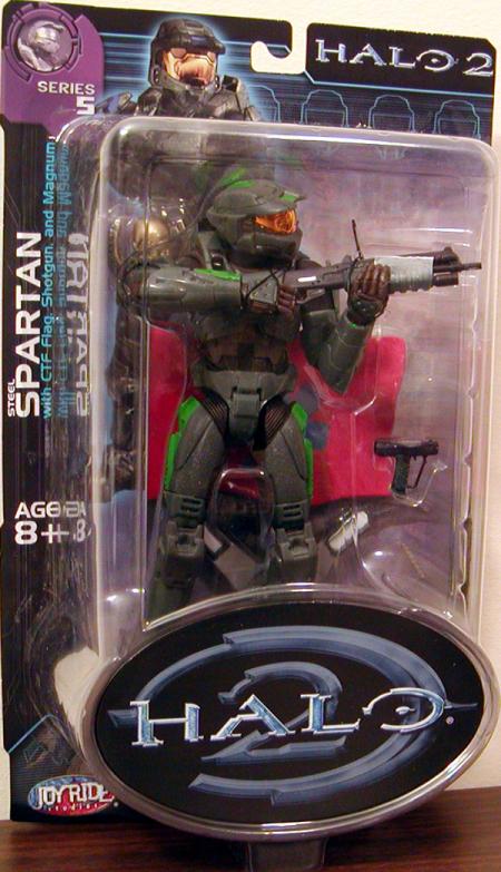Steel Spartan (green detail coloring)