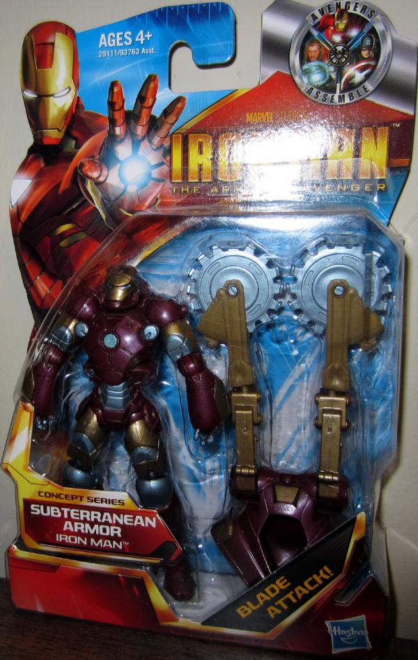 Iron Man Subterranean Armor (Armored Avenger, Concept Series, 05)