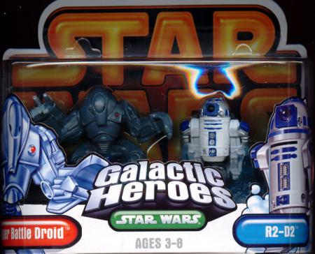 Super Battle Droid & R2-D2 (Galactic Heroes)
