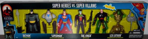 Super Heroes vs. Super Villains 4-Pack (The New Batman Adventures)
