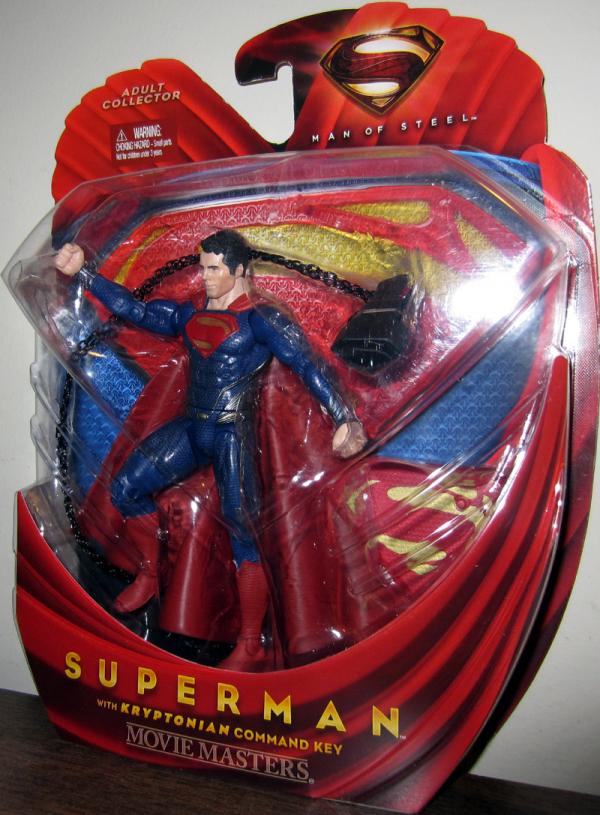 Superman with Kryptonian Command Key (Movie Masters)