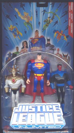 Superman, Aztec & Sinestro 3-Pack (Justice League Unlimited)