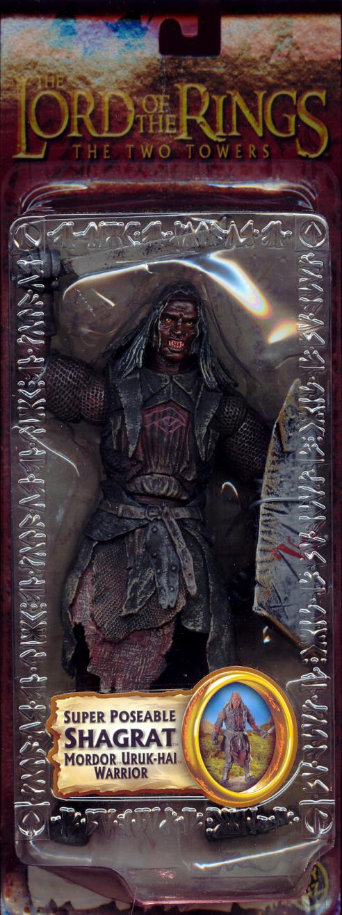 Super Poseable Shagrat Mordor Uruk-hai Warrior (Trilogy)