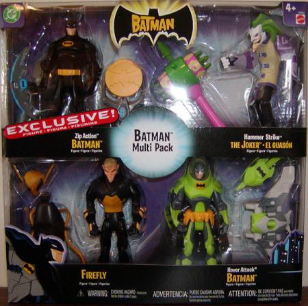 Batman Multi Pack, with Exclusive Zip Action Batman (The Batman)