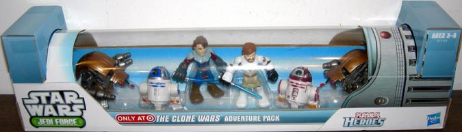 The Clone Wars Adventure Pack (Playskool Heroes, Target Exclusive)