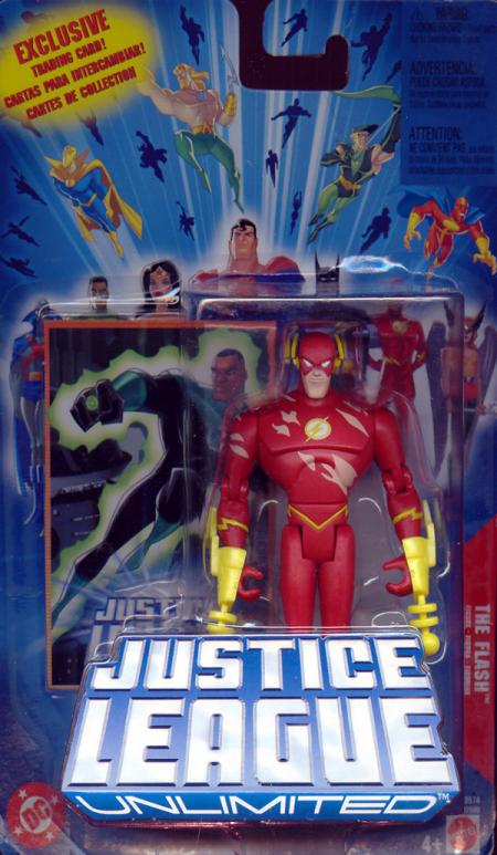The Flash (Justice League Unlimited, battle damaged)