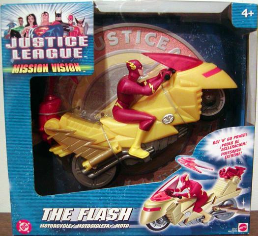 The Flash Motorcycle (Justice League Mission Vision)