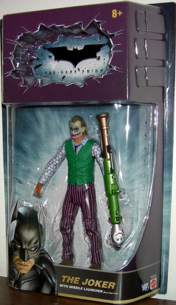 The Joker with missile launcher (The Dark Knight)