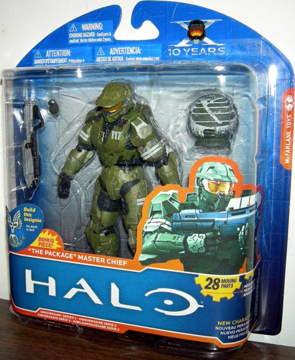 The Package Master Chief Action Figure Halo McFarlane Toys
