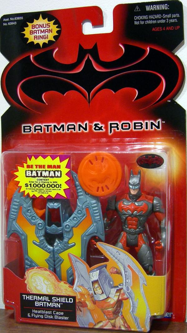 Thermal Shield Batman (Batman & Robin, with bonus Batman ring)