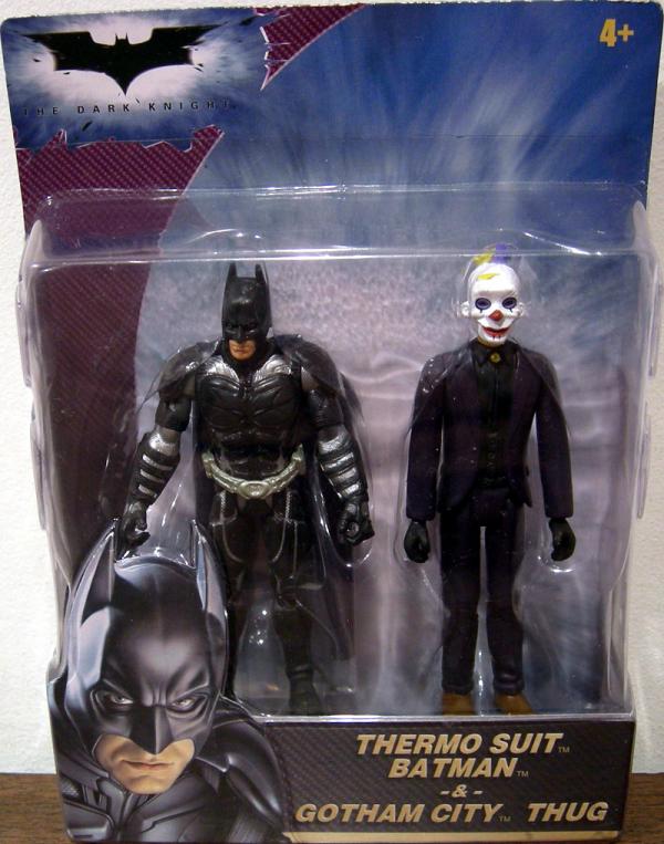 Thermo Suit Batman & Gotham City thug 2-Pack (The Dark Knight)