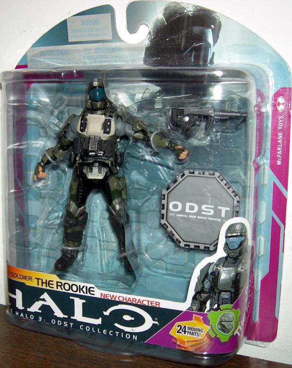 ODST Soldier The Rookie variant Halo 3 Action Figure McFarlane