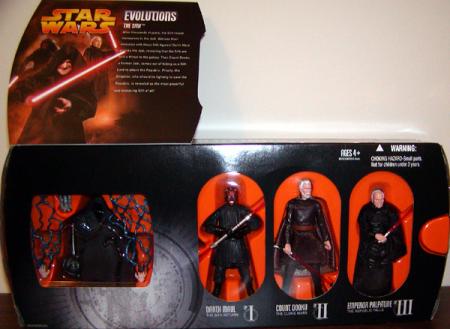 The Sith Evolutions 3-Pack