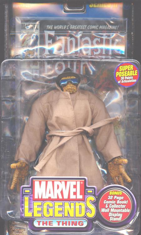 The Thing (Marvel Legends with trench coat)