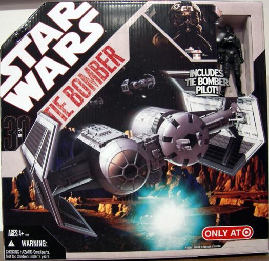 TIE Bomber 30th Anniversary Star Wars vehicle action figure