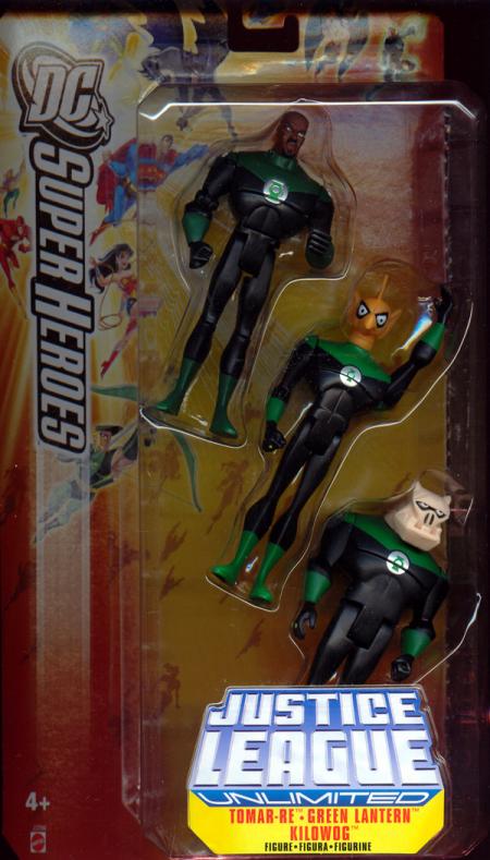 Tomar-Re, Green Lantern & Kilowog 3-Pack (DC Justice League Unlimited)