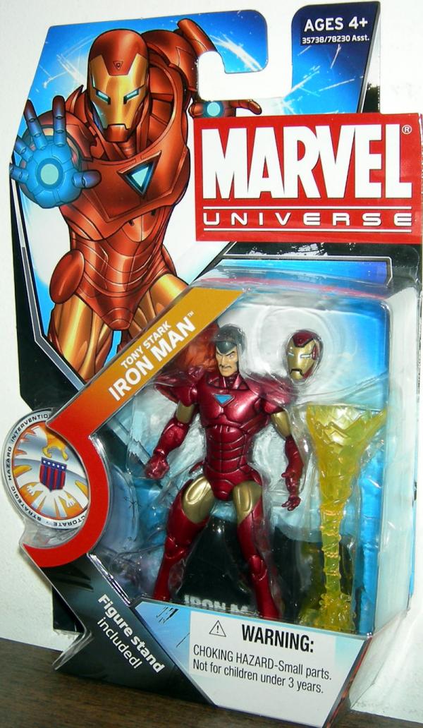 Tony Stark Iron Man (Marvel Universe, series 3, 022)