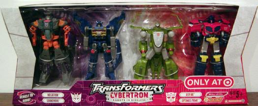 Transformers Cybertron Robots In Disguise 4-Pack