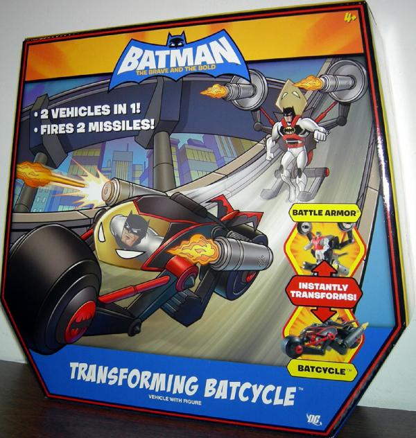 Transforming Batcycle (The Brave and The Bold)