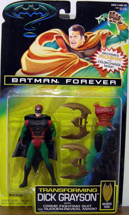 Transforming Dick Grayson Figure Batman Forever Movie
