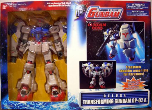 Transforming Gundam GP-02 A (deluxe)