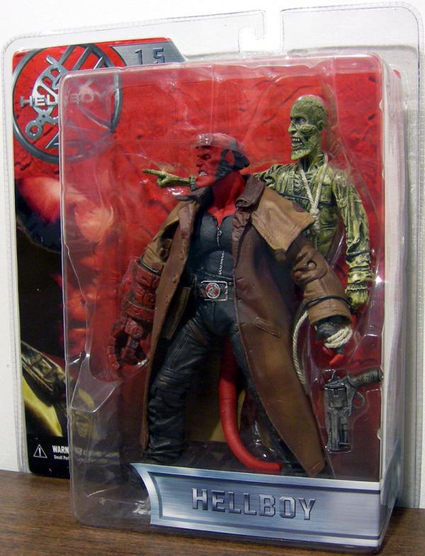 Trench Coat Hellboy & Corpse 2-Pack (1.5, open mouth)