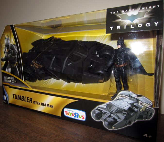 Tumbler with Batman (Dark Knight Trilogy, Toys R Us Exclusive)