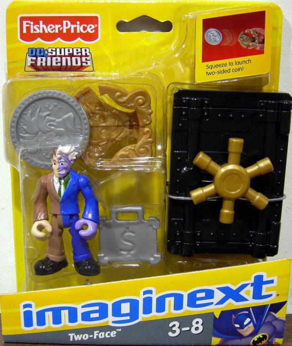 Two-Face with safe (Imaginext)