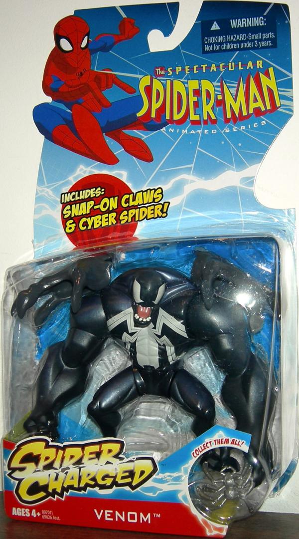 spectacular spider man venom action figure