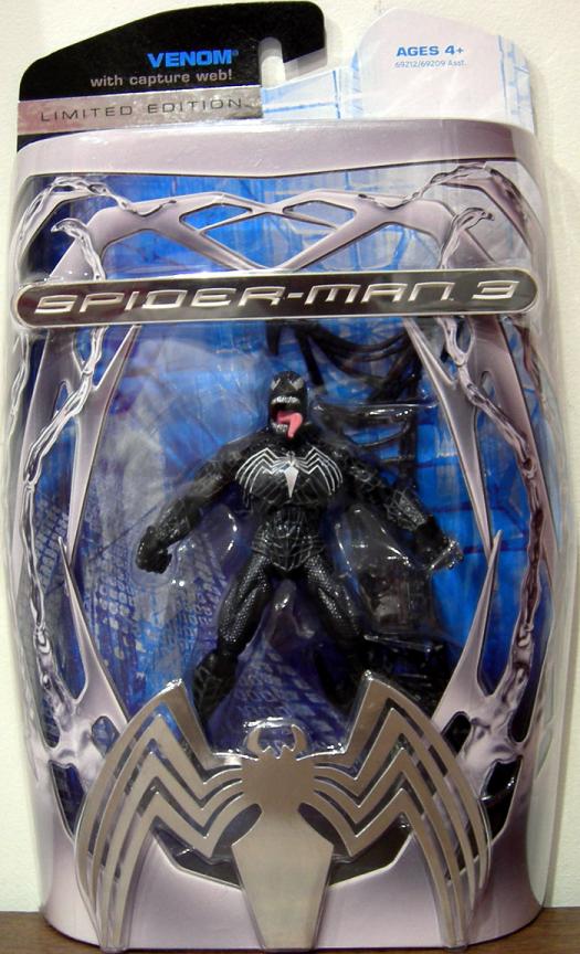 Venom spiderman hot sale 3 figure