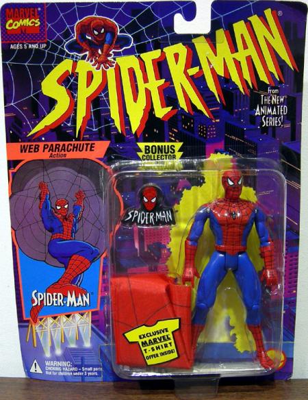 Web Parachute Spider-Man (Spider-Man Animated)