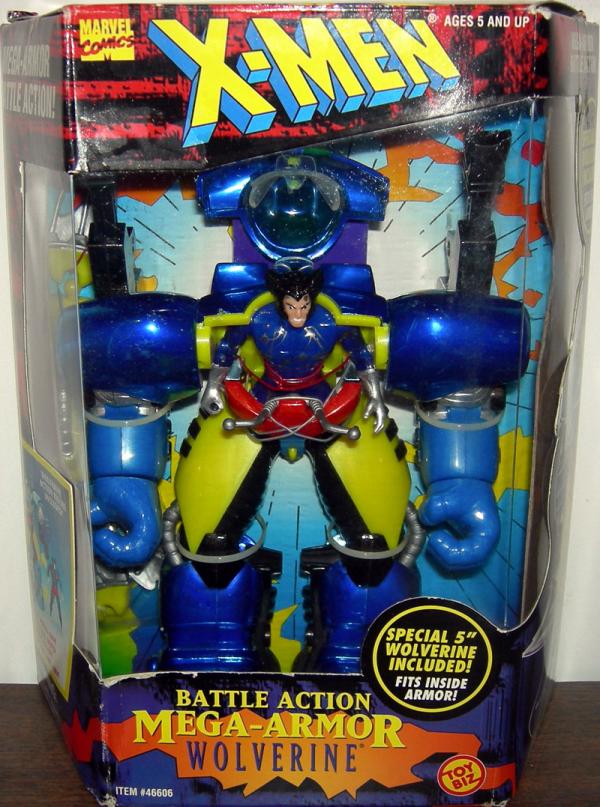 Battle Action Mega-Armor Wolverine