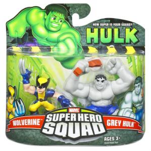 Wolverine & Grey Hulk (Super Hero Squad)