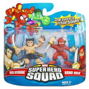 Wolverine & Hand Ninja (Super Hero Squad)
