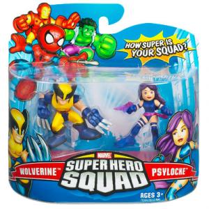 Wolverine & Psylocke (Super Hero Squad)
